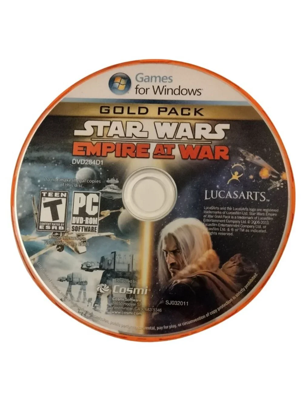 Star Wars Empire At War Gold Pack PC DVD ROM Software Games For Windows